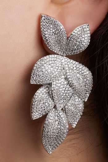 Mozaati Leaf Earrings 