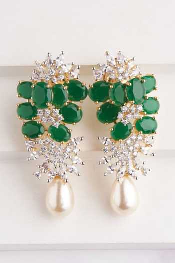 Mozaati Olive Earrings 