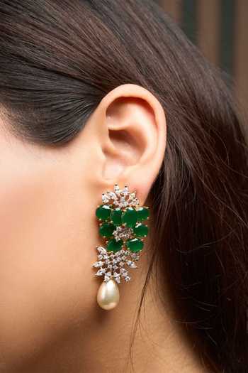 Mozaati Olive Earrings 