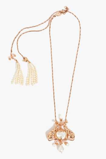 Outhouse Wild Pearl Cascade Necklace