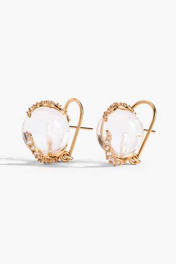 Outhouse Halo Stud Earrings