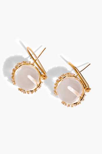 Outhouse Halo Stud Earrings