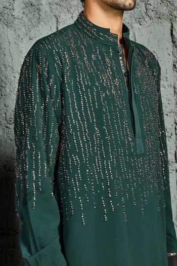 Buy Sarab Khanijou Green Mehfil Embroidered Kurta Set Online at Aza Fashions Buy_Sarab Khanijou_Green Mehfil Embroidered Kurta Set _Online_at_Aza_Fashions