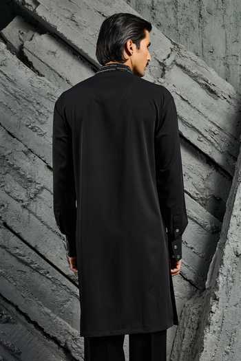 Sarab Khanijou Nocturne Glam Embroidered Kurta Set 