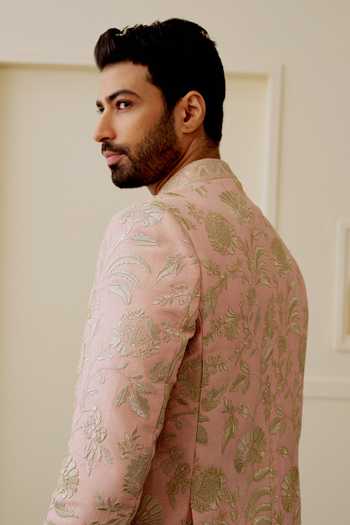 Gopi Vaid Dhir Embroidered Jacket & Kurta Set 