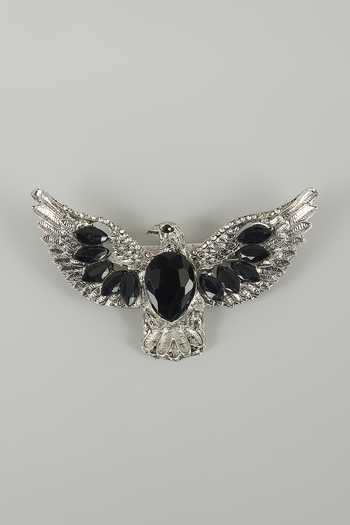 Salil Bhatia Eagle Embellished Brooch 