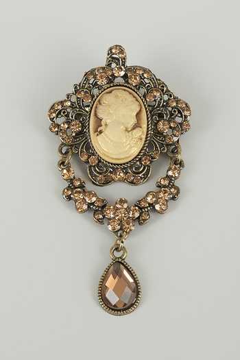 Salil Bhatia Queens Secret Embellished Brooch 