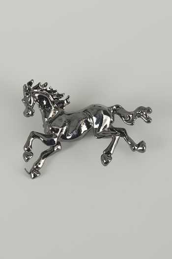 Salil Bhatia Dark Horse Embellished Brooch 