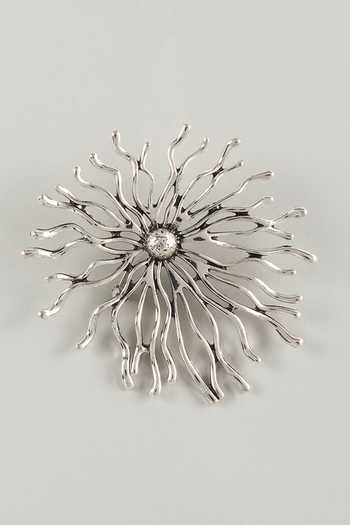 Salil Bhatia Flower Burst Embellished Brooch 