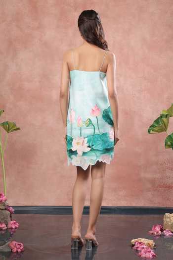 Ozeqo Inle Short Neoprene Printed Dress