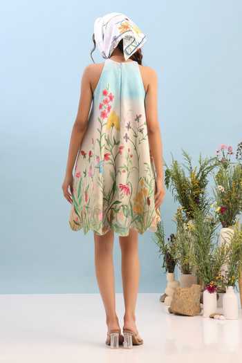 Ozeqo Montana Short Printed Dress