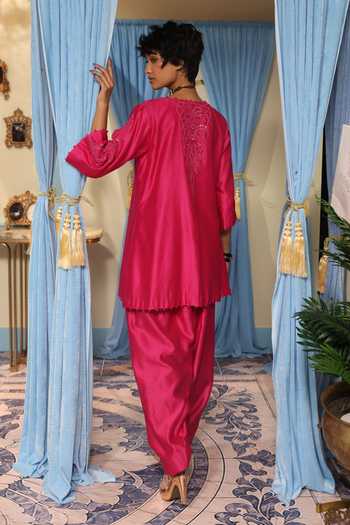 Midushi Bajoria Hand Work Kurta & Salwar Set 