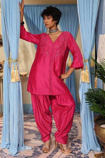 Midushi Bajoria Hand Work Kurta & Salwar Set 