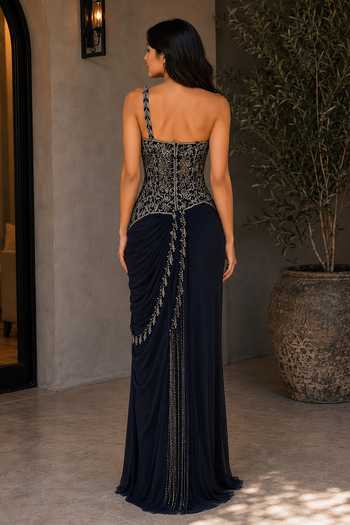Nivedita Saboo Draped Saree With Corset 