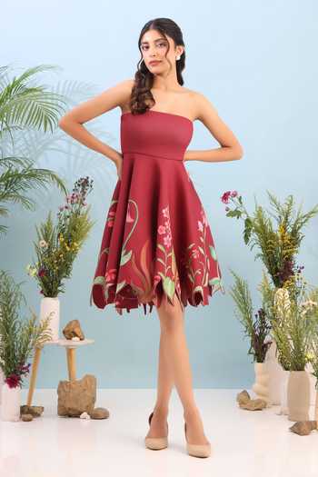 Ozeqo Dorset Short Printed Dress