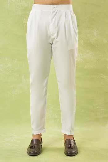 Arihant Rai Sinha Cream Silk, Polyester, Viscose Embroidery, Sequins Sherwani And Polo Pant Set at Aza Fashions Arihant Rai Sinha_Cream Silk, Polyester, Viscose Embroidery, Sequins Sherwani And Polo Pant Set _at_Aza_Fashions