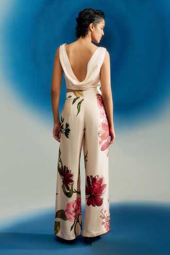 Shriya Som Draped Satin Top 