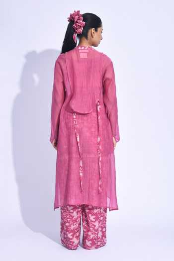 JAYATI GOENKA Sangria Mori Yoke Tunic Set 