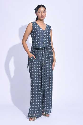 JAYATI GOENKA Kala Tama Vest Set 