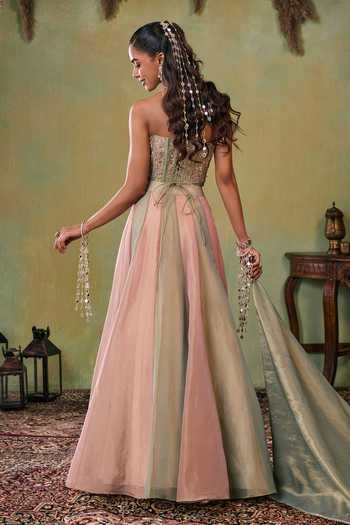 Seema Thukral Delilah Tissue Lehenga Set