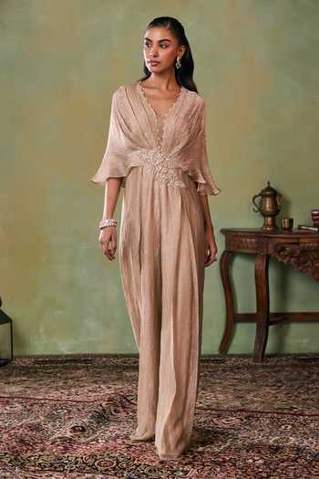 Seema Thukral Charlette Pleated Jumpsuit