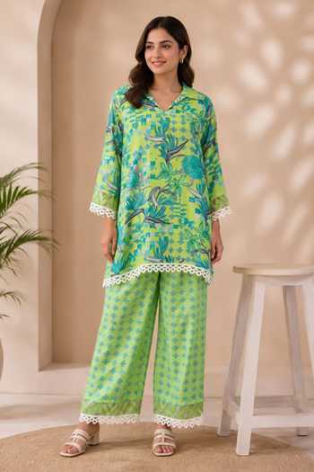 Surabhi Arya Tropical Print Kurta Set 