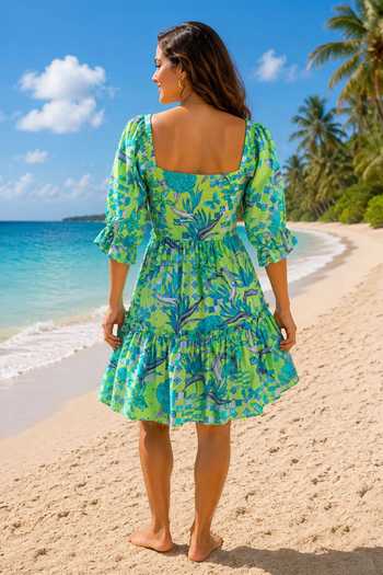 Surabhi Arya Printed Midi Dress 