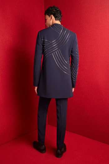 Tisa - Men Embroidered Sherwani Set 