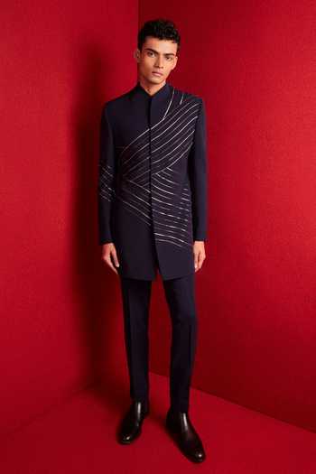Tisa - Men Embroidered Sherwani & Kurta Set 
