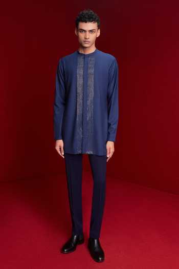 Tisa - Men Embroidered Kurta Set 