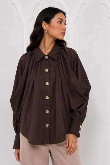Nivedita Saboo Gathered Shirt 