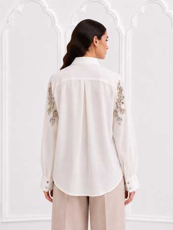 Nivedita Saboo Hand Embroidered Shirt 