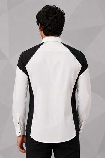 Nivedita Saboo Color Block Panelled Shirt 