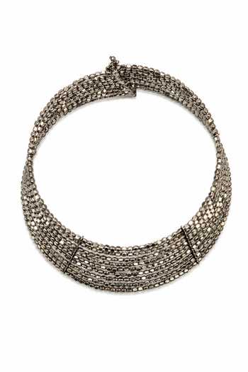 Tad Accessories Metallic Brass Choker 