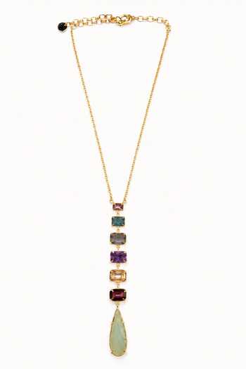 Tad Accessories Stone Studded Necklace 