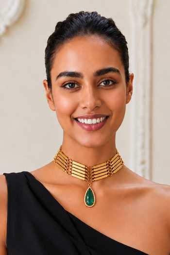 Tad Accessories Stone Pendant Necklace 