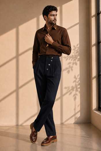 ROHIT DOSHI Animal Instinct Embroidered Shirt 