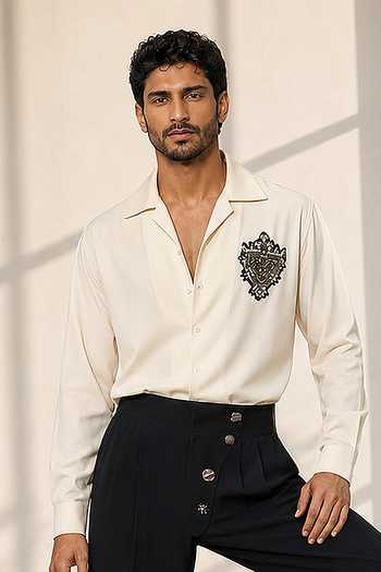 ROHIT DOSHI Mcqueent Essential Embroidered Shirt 