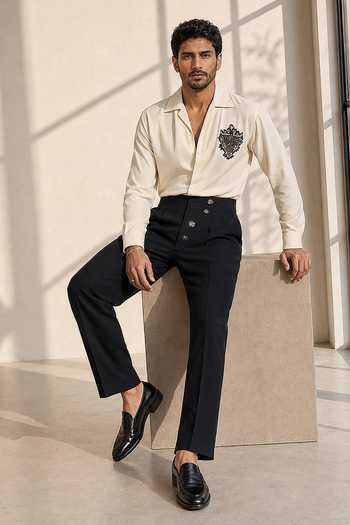 ROHIT DOSHI Mcqueent Essential Embroidered Shirt 