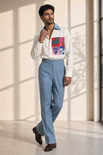 ROHIT DOSHI School Boy Patch Shirt 