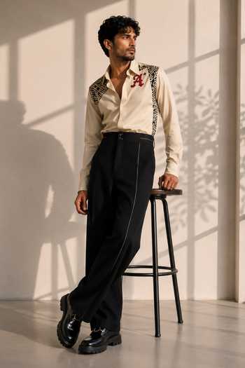 ROHIT DOSHI Hypotenuse Patch Shirt 