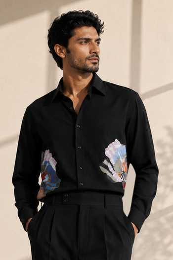 ROHIT DOSHI Copy Paste Patch Shirt 