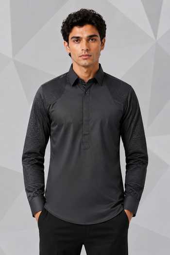 Nivedita Saboo Tonal Textured Shirt 