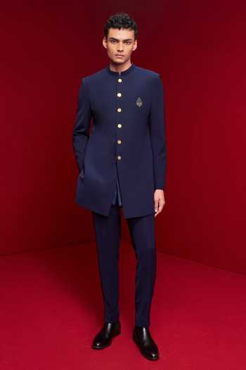 Tisa - Men Embroidered Sherwani & Kurta Set 