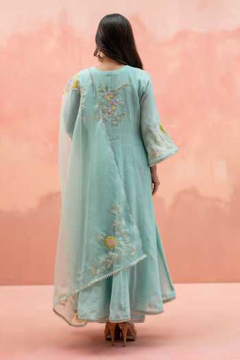 AM by Anita Mittal Pari Embroidered Anarkali Set 