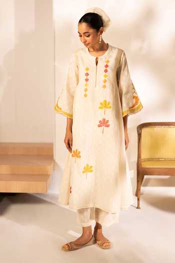 AM by Anita Mittal Ziya Pure Cotton Tunic & Pant Set 