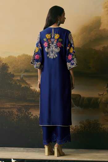 Chandrima Floral Embroidered Kurta & Pant