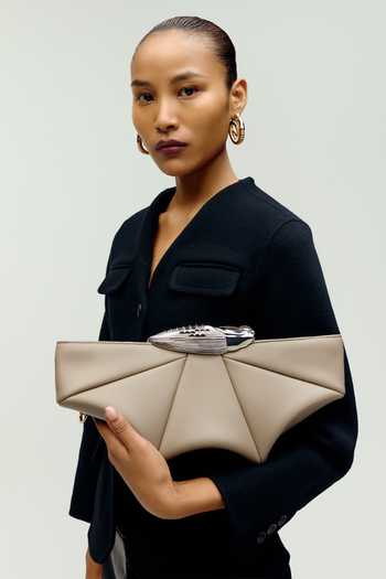 Outhouse The Koko Sculpted Clutch 
