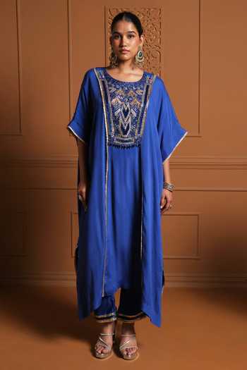 Sonia Khatri The Aks Embroidered Kaftan & Pant Set