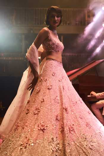 Buy Varun Chakkilam Pink Organza, Satin Sweetheart Neck Moonstone Lehenga Set Online at Aza Fashions Buy_Varun Chakkilam_Pink Organza, Satin Sweetheart Neck Moonstone Lehenga Set _Online_at_Aza_Fashions